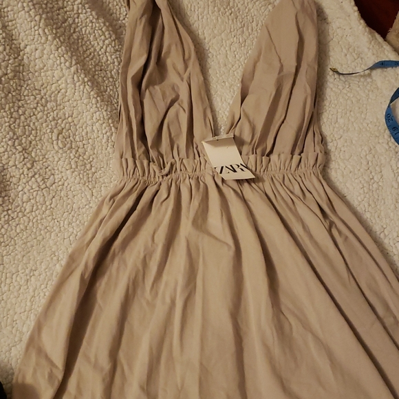 NWT zara boho dress size large - Picture 3 of 8